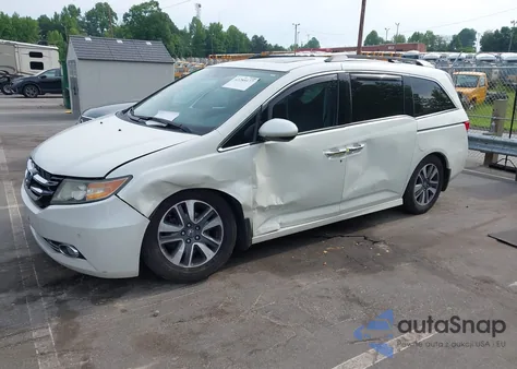 2015 Honda Odyssey Touring/Touring Elite из США, поврежденный, VIN 5FNRL5H90FB016806